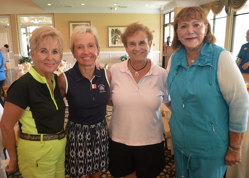Bunny Skirboll, Gwen Watson, Joanie Cohen, Joanie Cohen and Helen Glaser