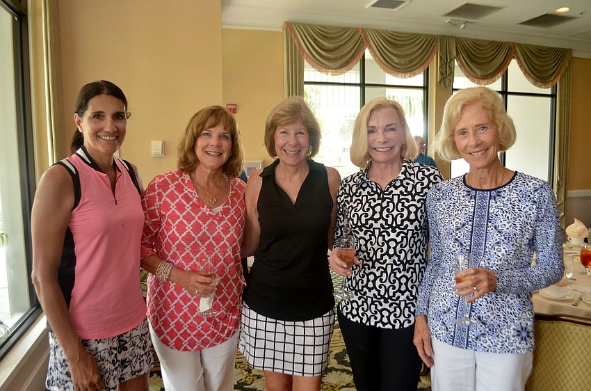 Pam Crowe, Deborah Gardner, Sheryl Ruark, Noreen Ackerman and Diana Emrich