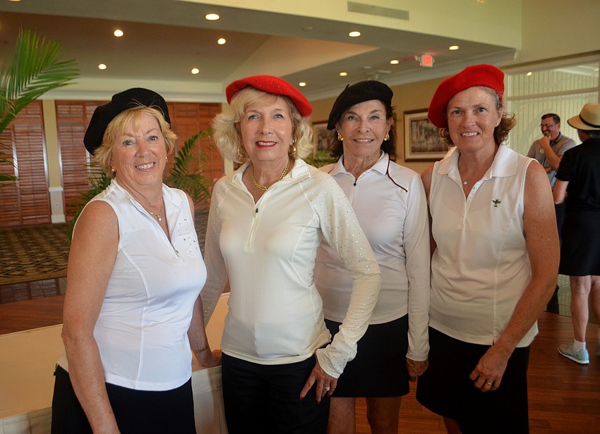 Lana McDonald, Pat Lonsdale, Brenda Landry and Migz Landry