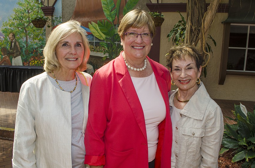 Julie Eisele, Linda Getzen and Deedee Halpin