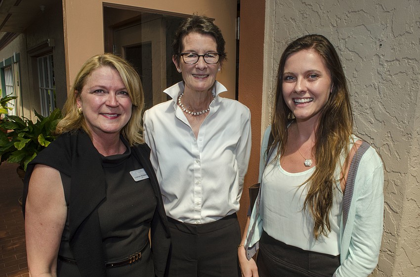 Cynthia Peterson, Hilary Keaton and Jessica Heinz