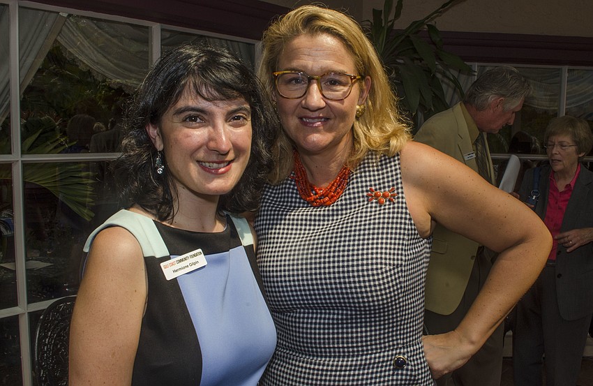 Hermione Gilpin and Pauline Joerger