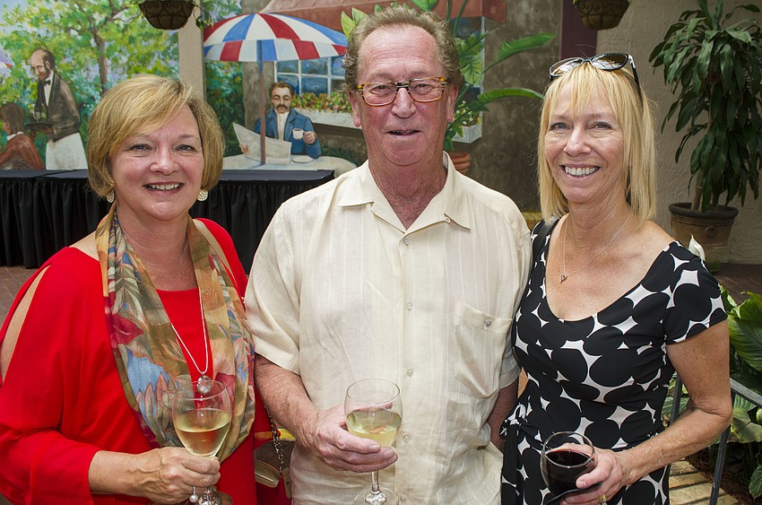 Jane Morgan, Rich Davis and Pam Holic