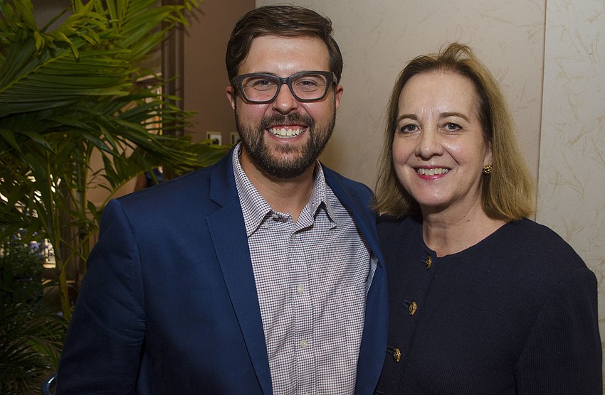 Chris Cianfaglione and Ann Logan