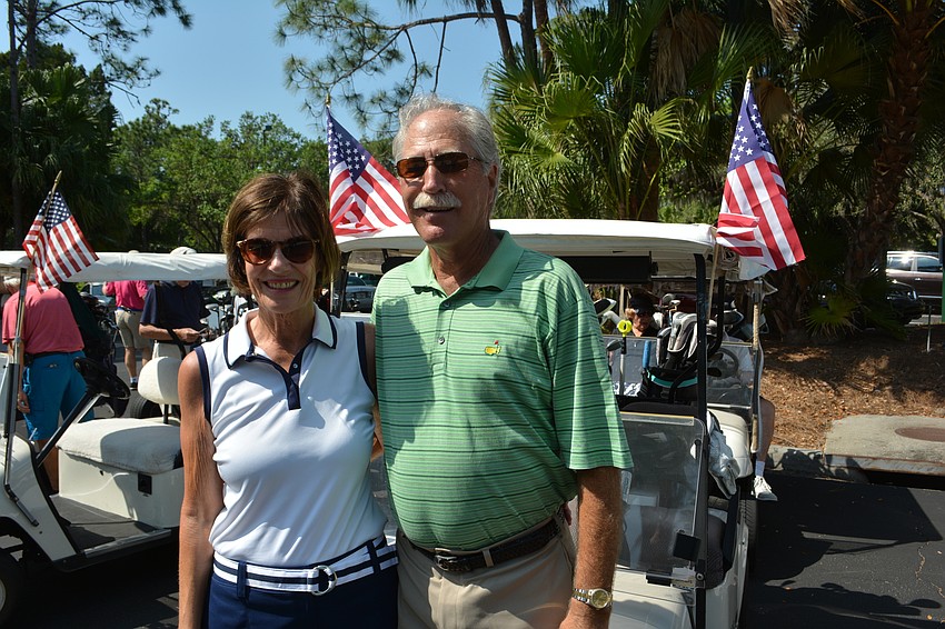 Terry Burke and Stan Bagley wanted to support the troops. 