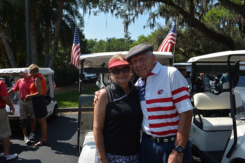 Rosedale' s Linda and Sam Jones supported the event. 