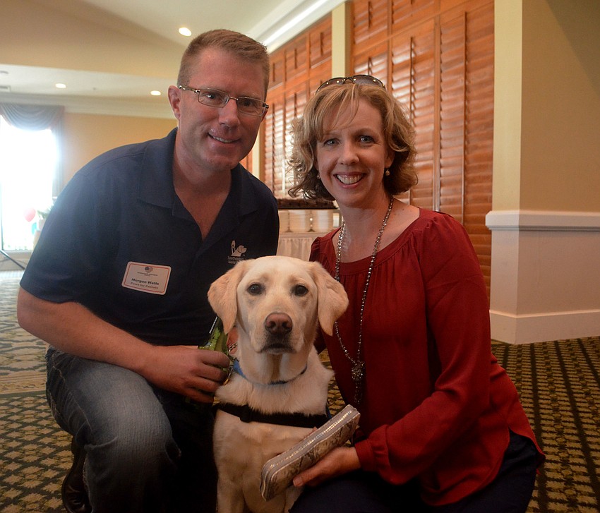Veteran Morgan and Amber Watt with Foley