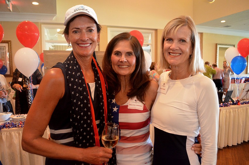 Dena Prose, Mary Lou Johnson and Carolyn Donnelly