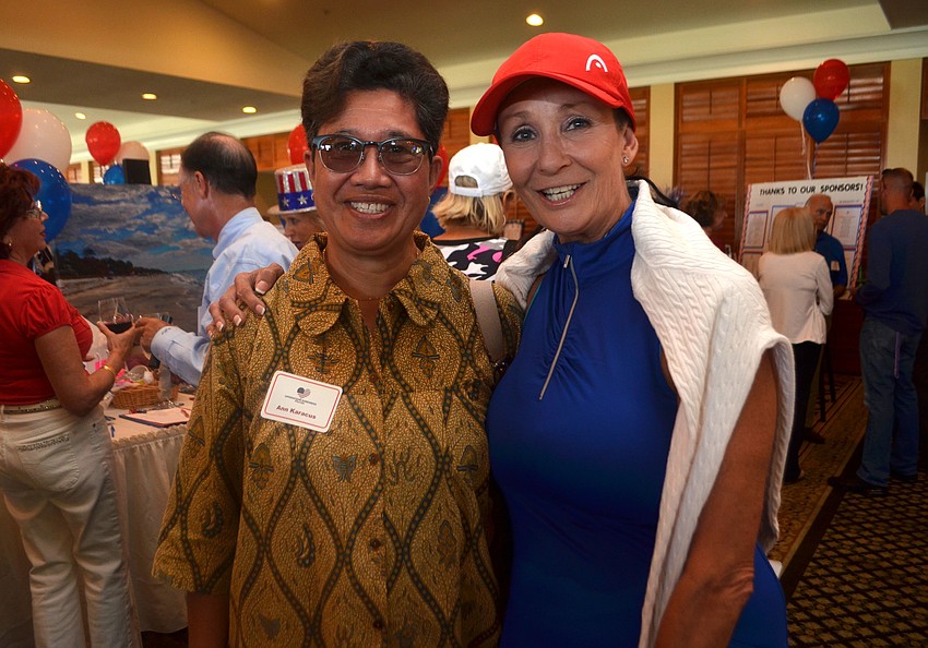 Ann Karacus and Liz Cummings