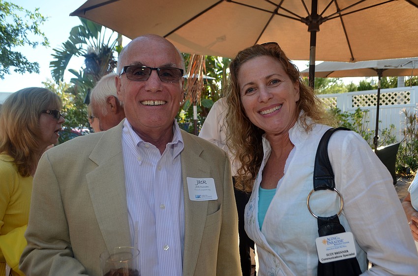 Former Mayor Jack Duncan and Suzy Brenner