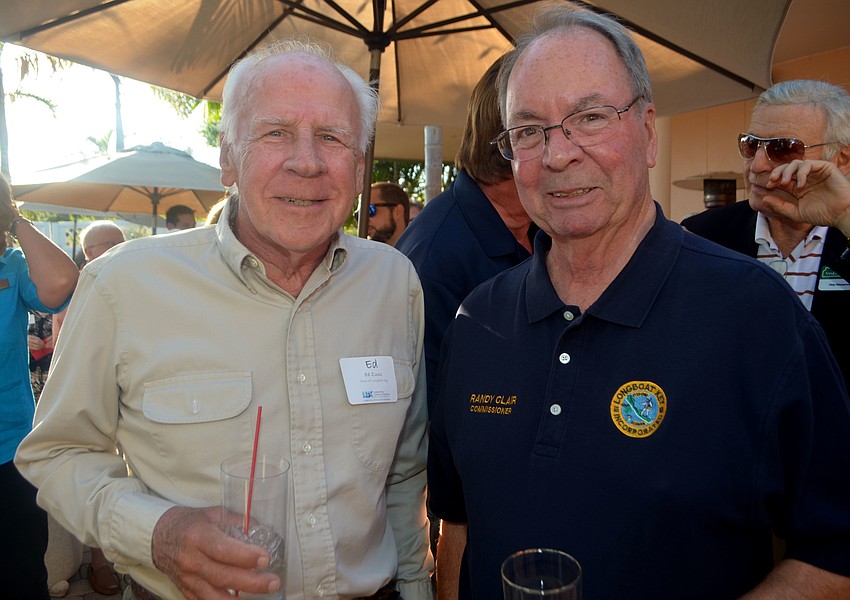 Vice Mayor Ed Zunz and commissioner Randy Clair