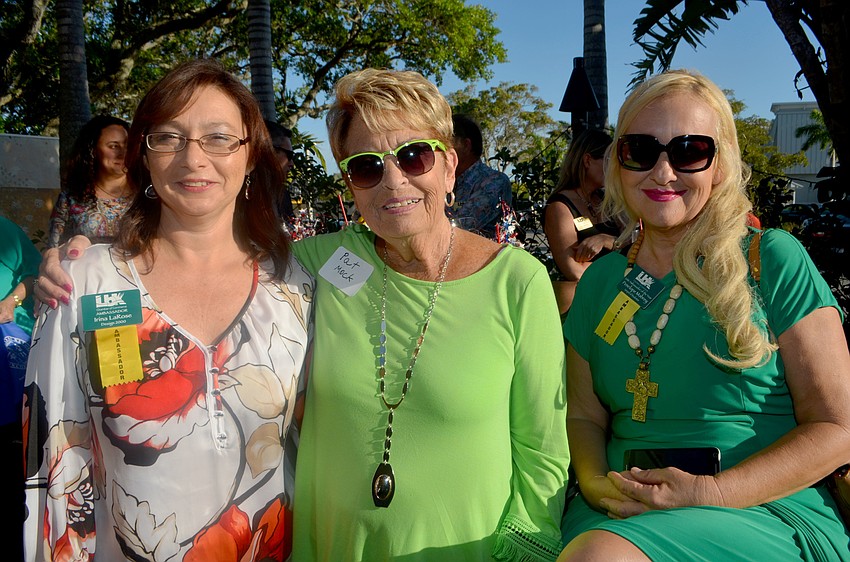Irina LaRose, Pat Mock and Penelope Mabry