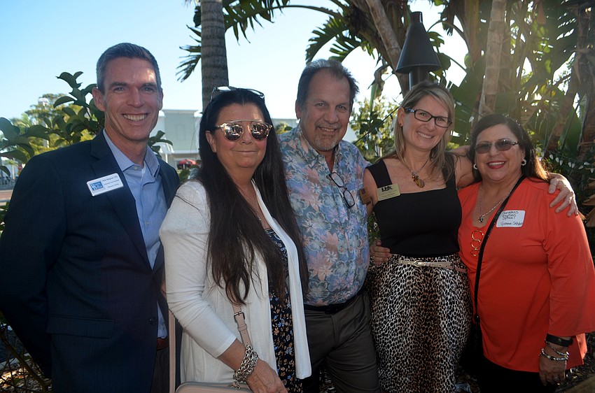 Rob Wagner, Donna and Mark Meador, Tonya Atchison and Yvonne Schloss