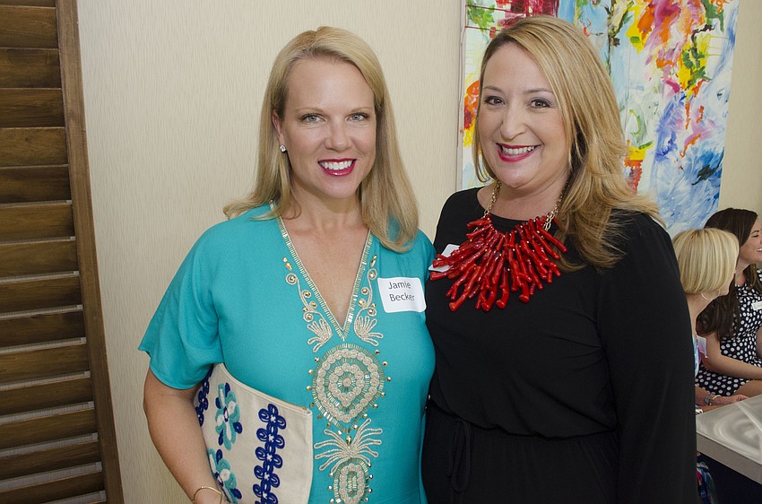 Jamie Becker and Chairwoman Alicia Chalmers
