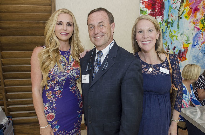 Melissa Howard, Tom Waters and Sarah Lodge