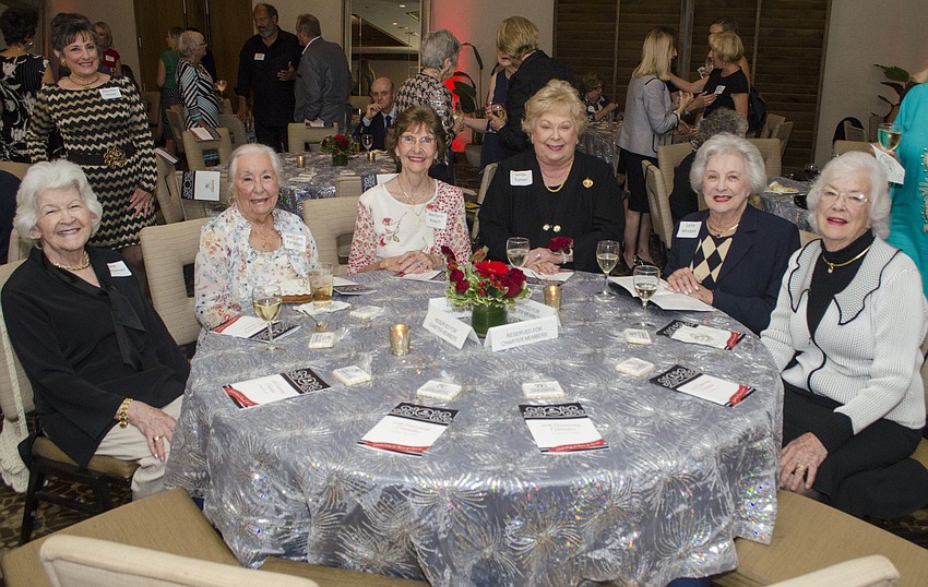 Dee Stottlemyer, Mary Jim Fergeson, Marilynn Koach, Velda Turner, Leila Windom and Susan Featherman