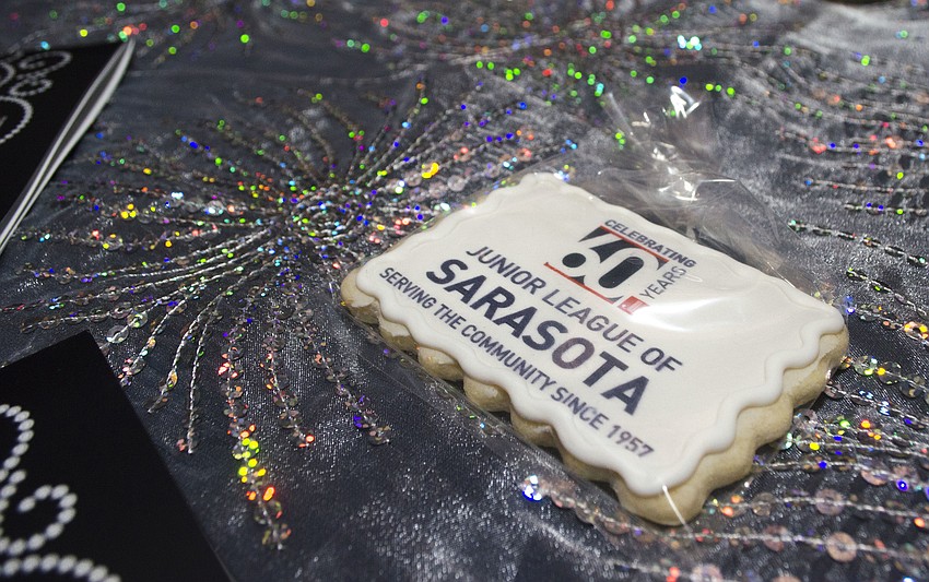 Guests enjoyed light bites such as shortbread cookies at the Junior League of Sarasota’s 60th Anniversary Celebration on April 6 at The Francis.