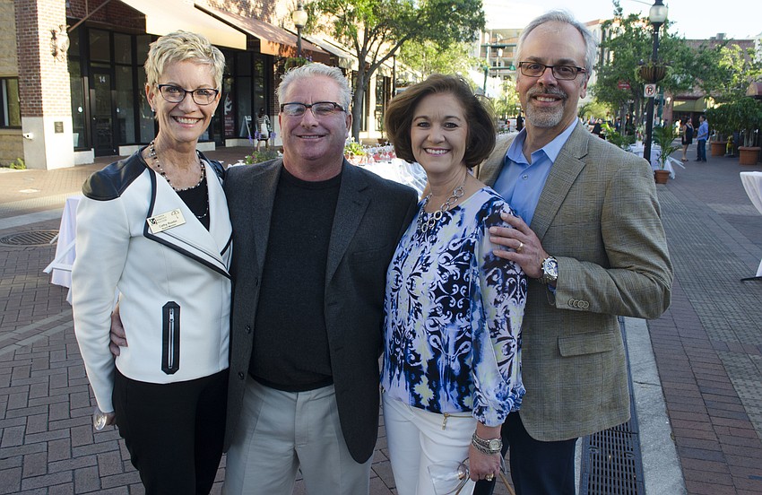 Cathy Rustin, Kevin Doyle and Shawn and David Schroeders