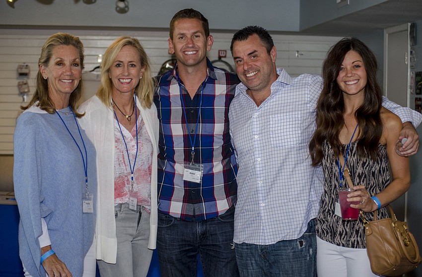 Priscilla Gratton, Kathy Rosenberg, Blake Gratton, Josh Unger and Brittany Gratton