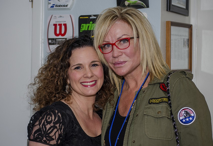 Nancy Cason and Joanna Roberti