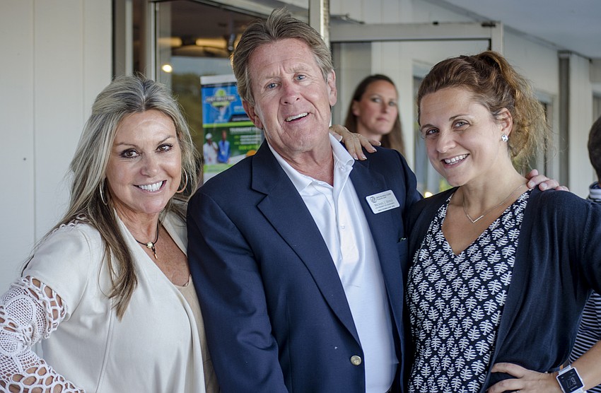 Event Chairwoman Barbara Lancer and Boys and Girls Club Vice President for Advancement Michael Doyle