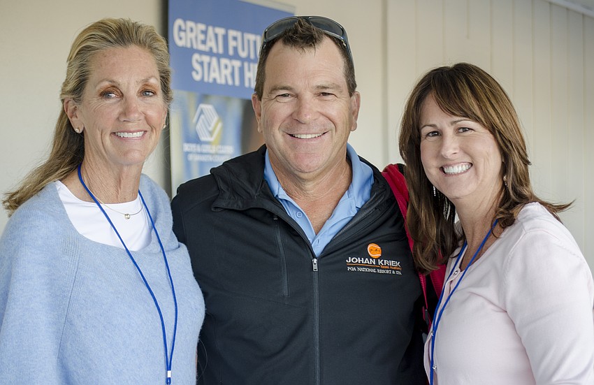 Priscilla Gratton, Johan Kriek and Kim Gratton