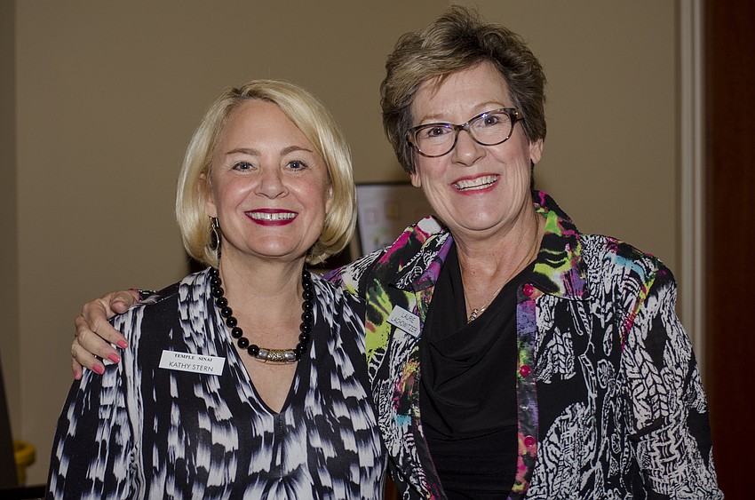 Kathy Stern and event chairwoman Laurie Lachowitzer