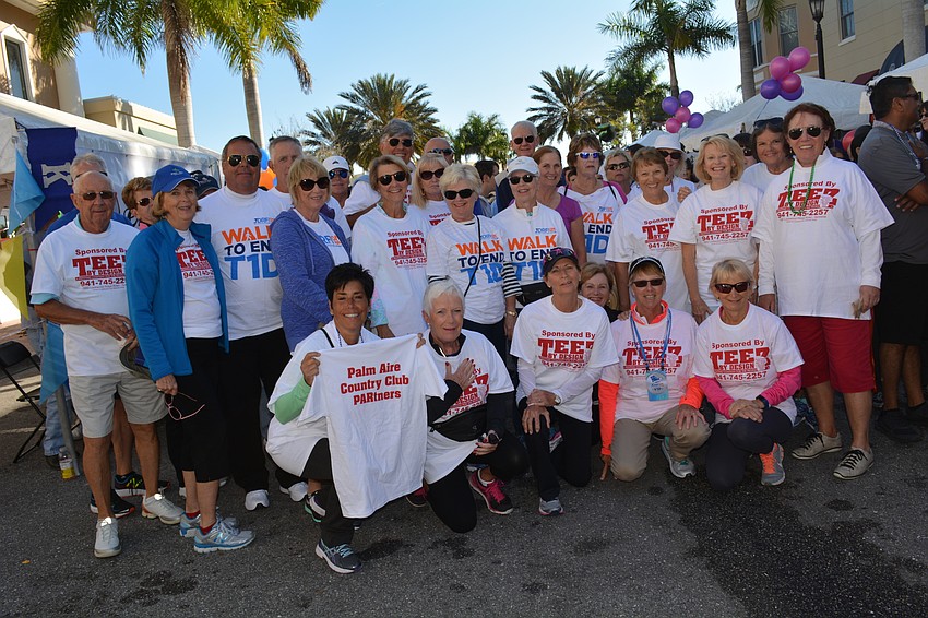 Palm Aire Golf and Country Club brought a team of about 30 people.