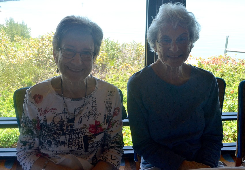 Amy Roth and Carol McMahon