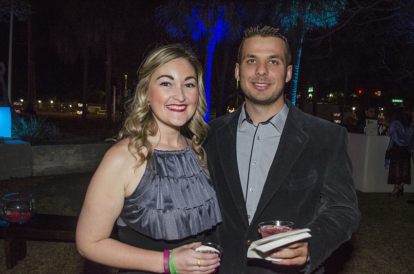 Paige Diener and Simon Maciaszek