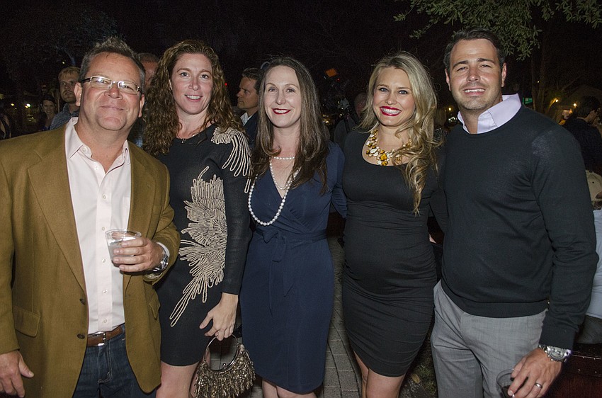 David Kramer, Jessica Burdick, Sarah Massey, Lauren and John Wohlwend
