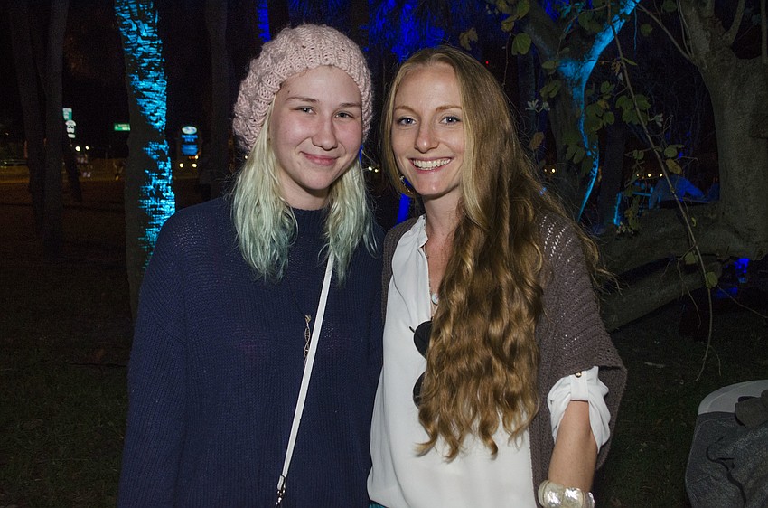 Taylor Varvil and Maxine Satrape