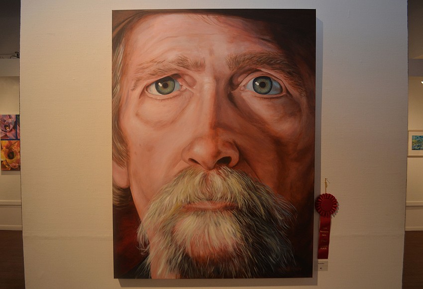 “Inside” by Dirce Kennedy won second place at the exhibit.