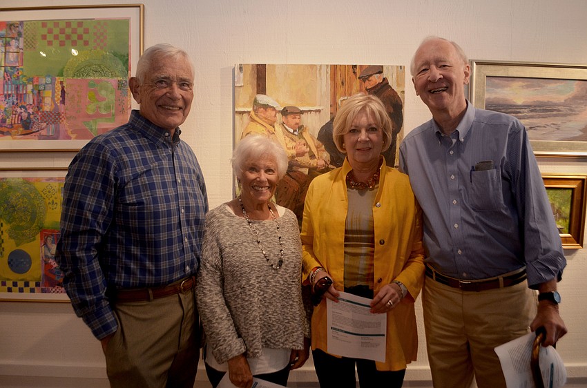 Steven and Marjorie Sayer and Linda and Neil Cornell