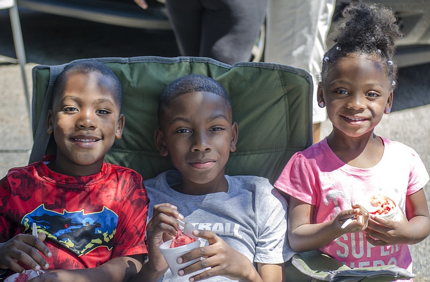 Josiah Shirt, Joshua Evans and Iyahnna Fashaw