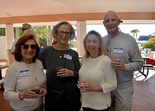 Louise Abbatt, Flossie Berger and Judy and Pat Mellett