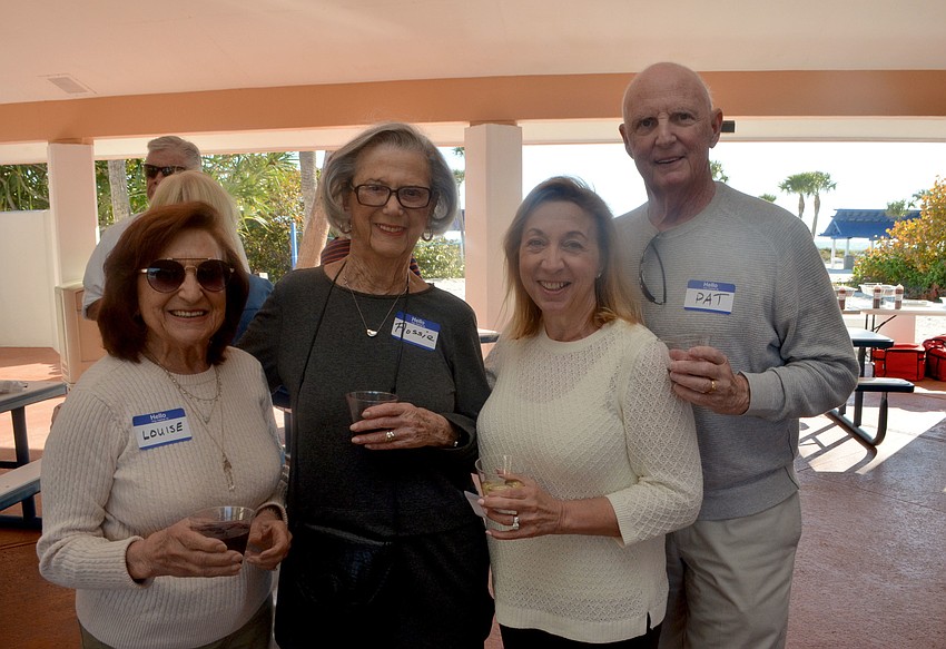 Louise Abbatt, Flossie Berger and Judy and Pat Mellett