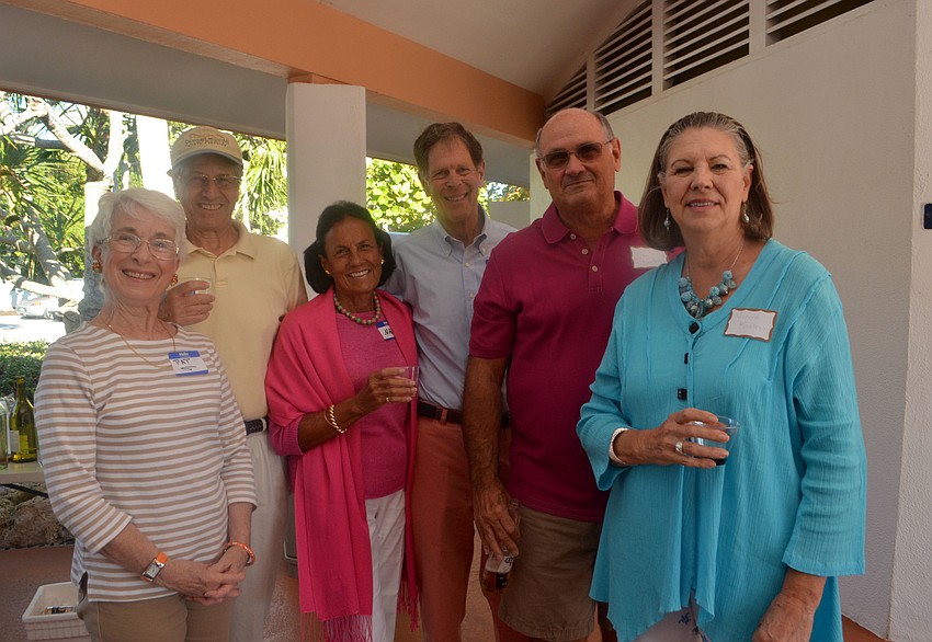 Pat and Richard Bentley, Alan and Nancy Port and John and Norman Kasten