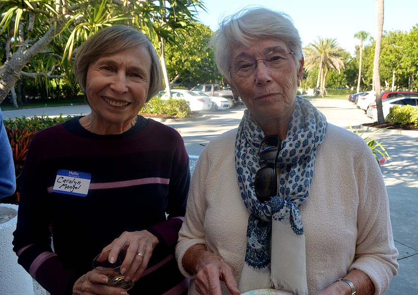 Carolyn Mangel and Catha Abrahams