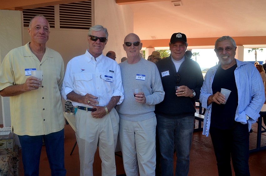 Jim Barbee, Ken McEwan, Pat Mellett, Joe Halter and Tony Graziano