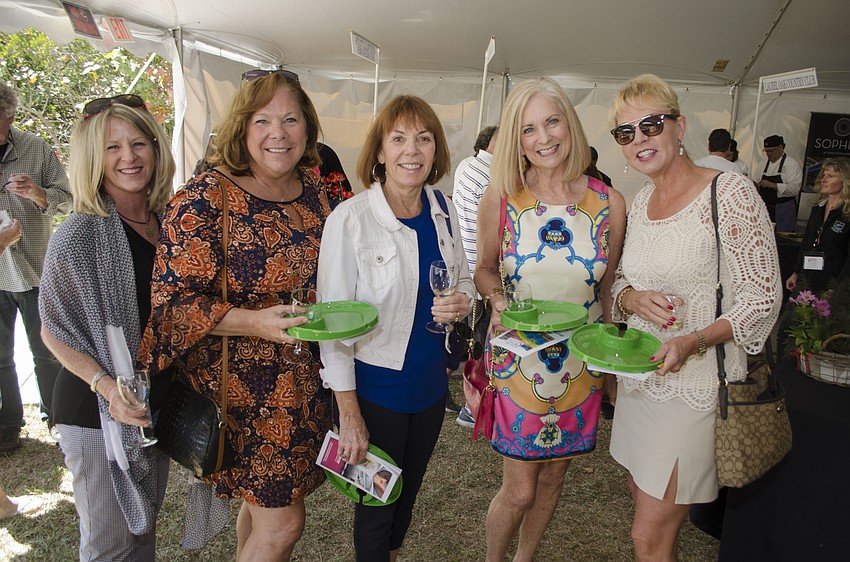 Carol Law, Deb Ericson, Kathy Goering, Sharyl Smith and Patti Coit