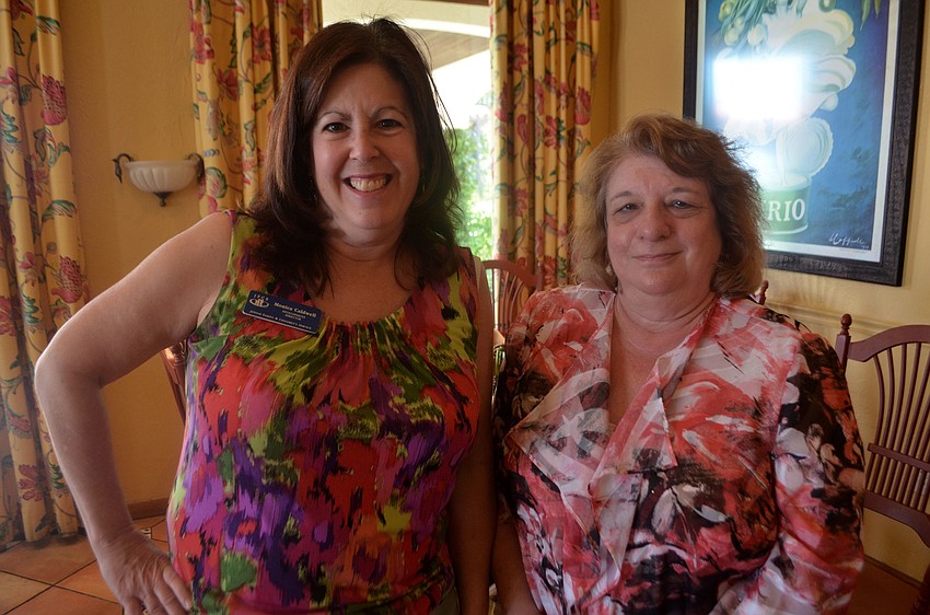 JFCS Development Director Monica Caldwell and JFCS CEO Emerita Rose Chapman