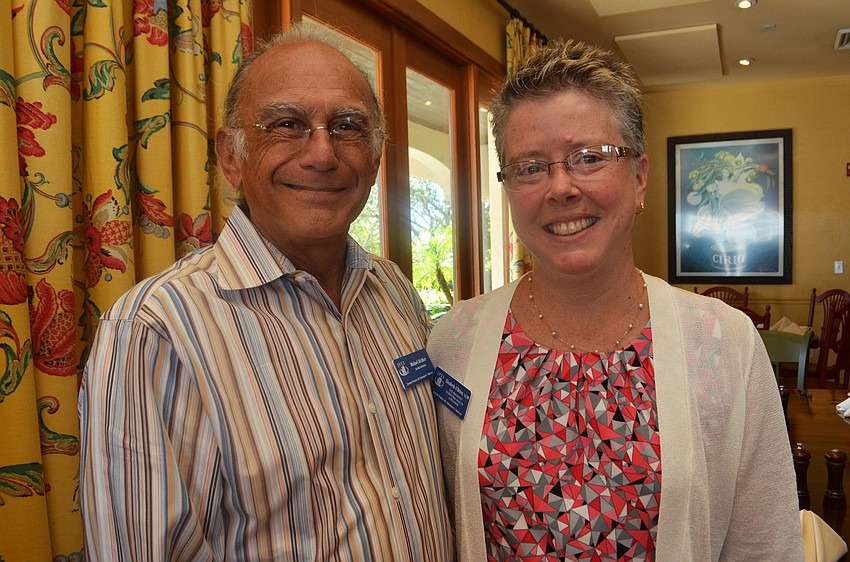 Michael Richker and JFCS Vice President of Behavioral Health and Wellness  Elizabeth O’Brien