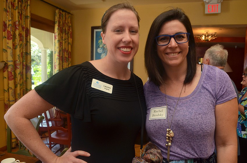 Lauren Hughey and Rachel Brodsky