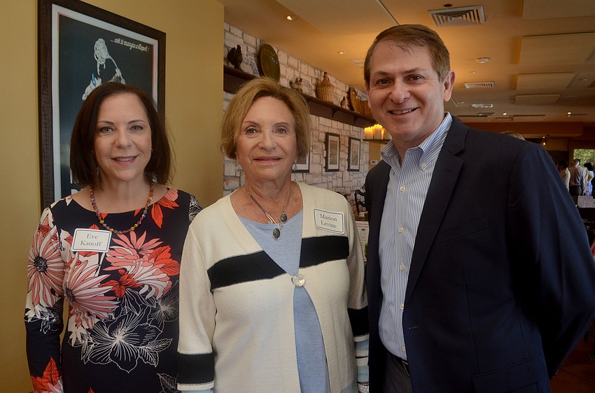 Eve Kanoff, Marion Levine and Marc Kanoff