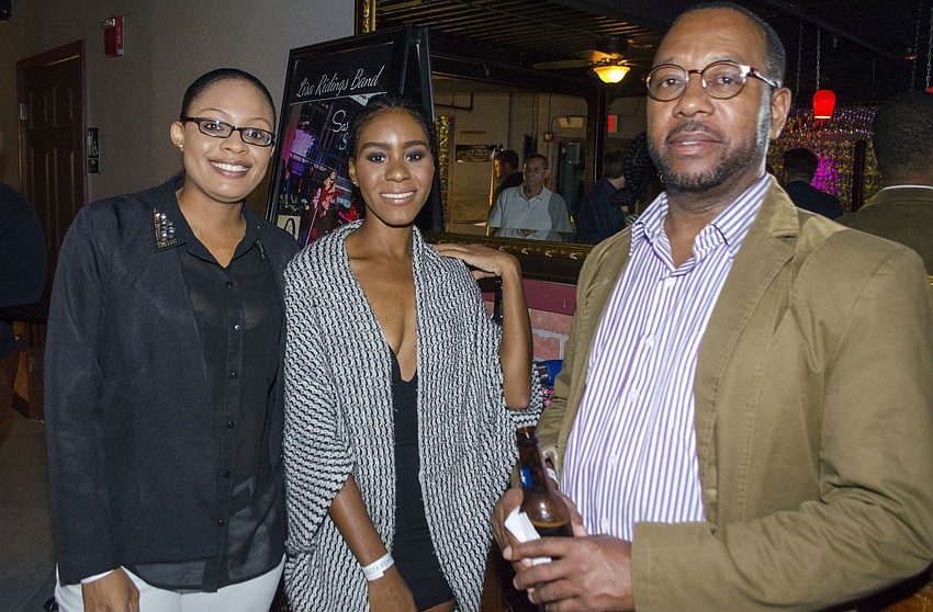 Melissa Salmon, Savannah Pridot and Ian Boxill