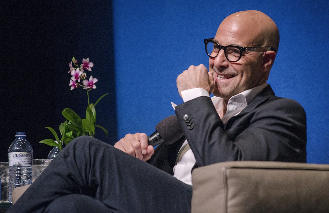 Actor Stanley Tucci sat down with film critic David Edelstein at Sarasota Film Festivalâ€™s In Conversation with Stanley Tucci at Keating Theatre on April 9.