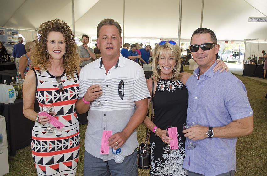 Lori and Mark Hill with Karen and Tom Larzelere
