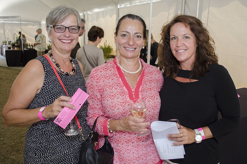 Suzanne Kump, Shogie Shammassian and Michele Shamasian