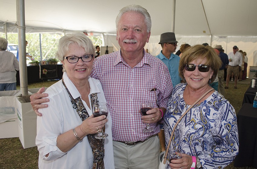 Nancy and Jeff Stone with Linda Ware